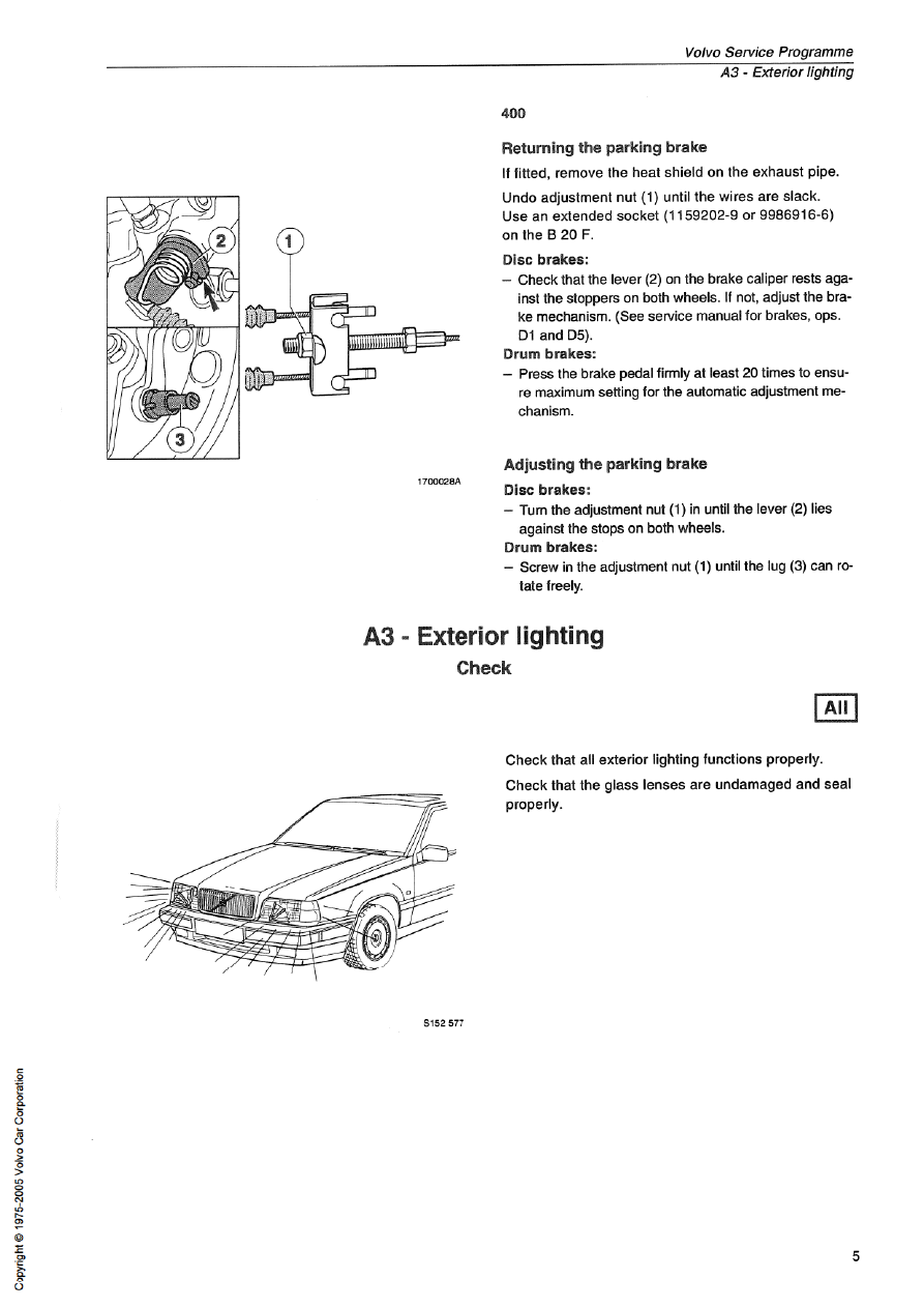 Volvo 850. Manual - part 19